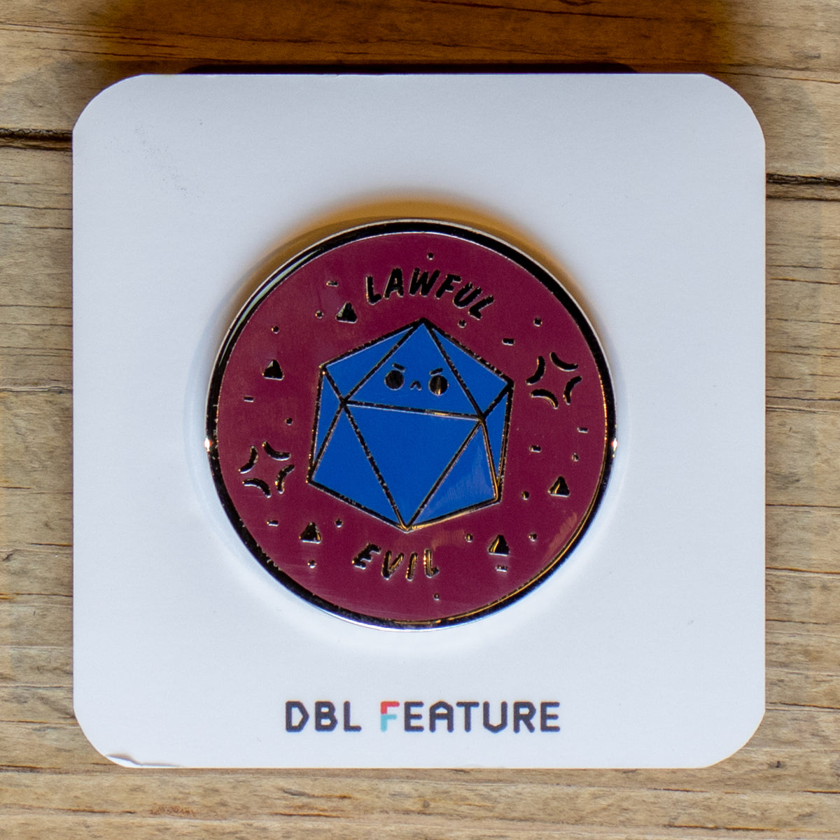 DBL Feature - Lawful Evil Enamel Pin