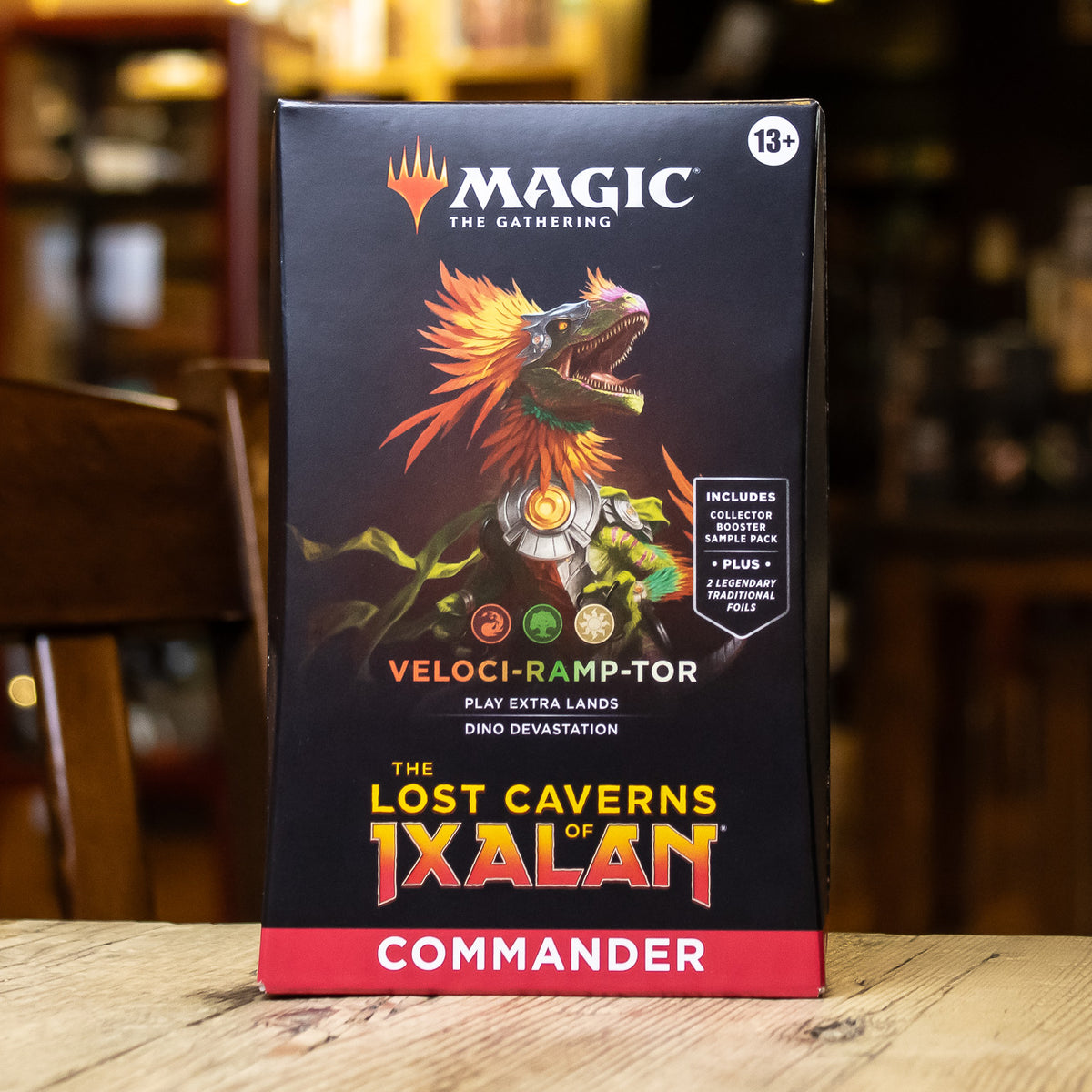 The Lost Caverns of Ixalan Commander Deck - Veloci-ramp-tor