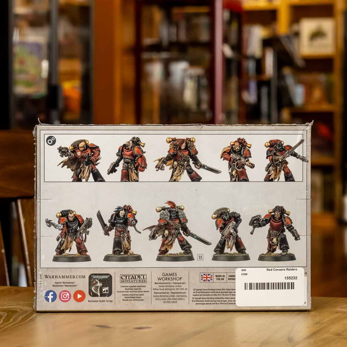 Warhammer 40K - Red Corsairs Raiders