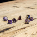 Amethyst Gemstone Dice