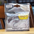 Dragon Shield 100ct Perfect Fit Sideloaders - Clear