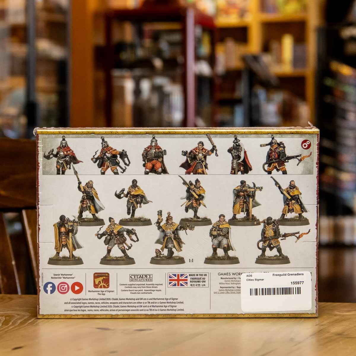 Warhammer AoS - Freeguild Grenadiers