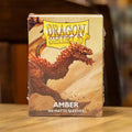 Dragon Shield 100ct Matte - Amber