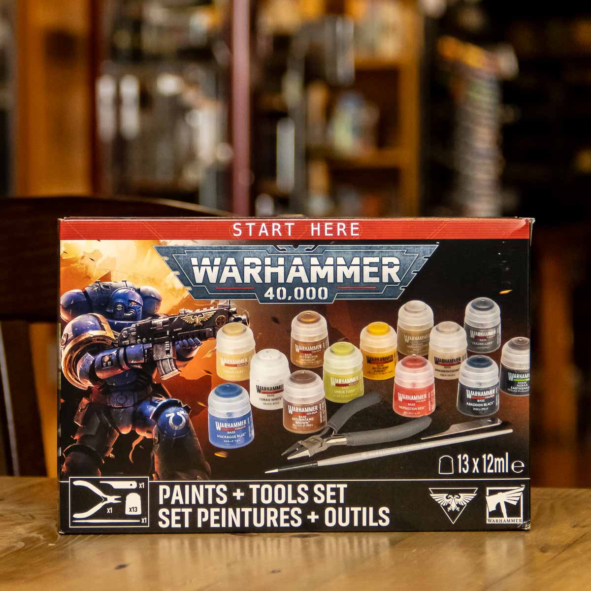 Warhammer 40K - Paint + Tools Set