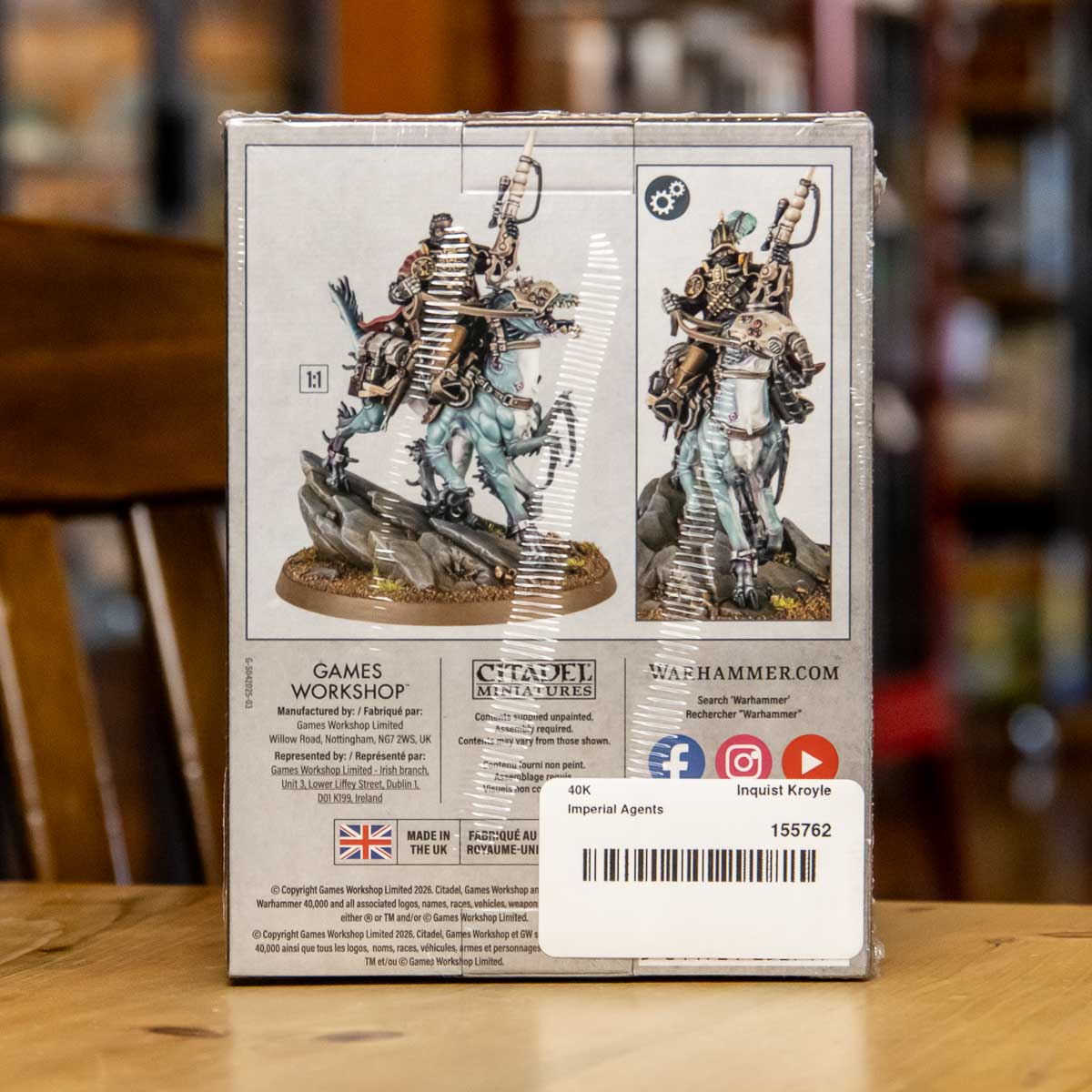 Warhammer 40K - Inquisitor Kroyle
